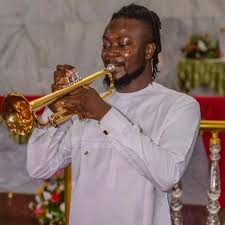 Joshua Olusanya, a Nigerian trumpeter also known as BossBoss