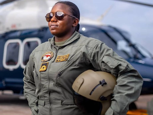 first female pilot in the Nigerian Navy