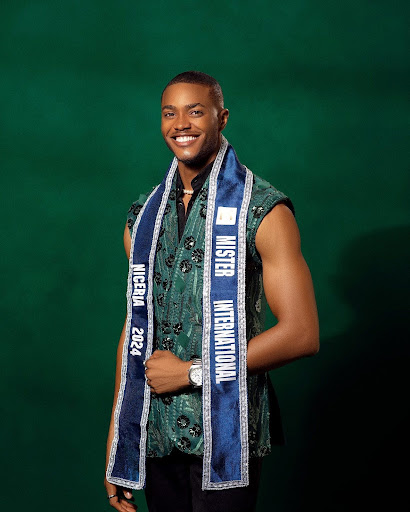 first African to win the Mister International beauty pageant