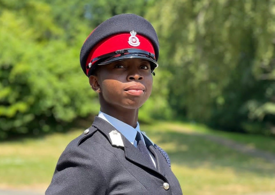 Officer Cadet Owowoh Princess Oluchukwu